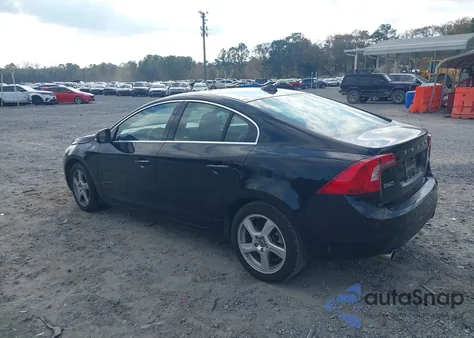 2013 Volvo S60 T5 from USA, damaged, VIN YV1612FS3D2203982